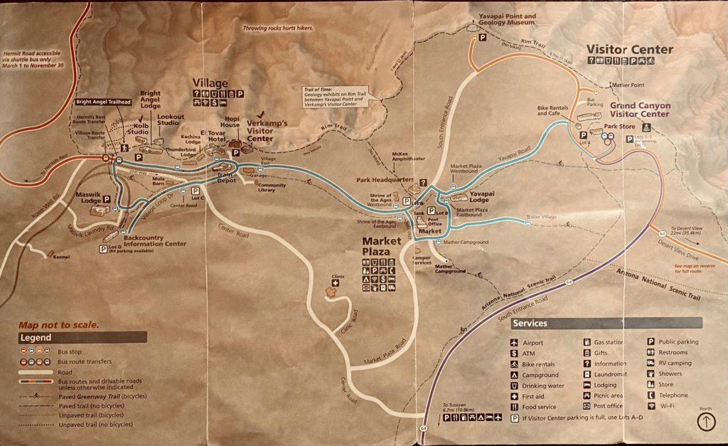 Unigrid map of grand canyon